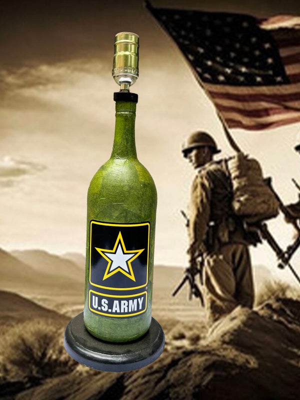 Army Bottle Lamp