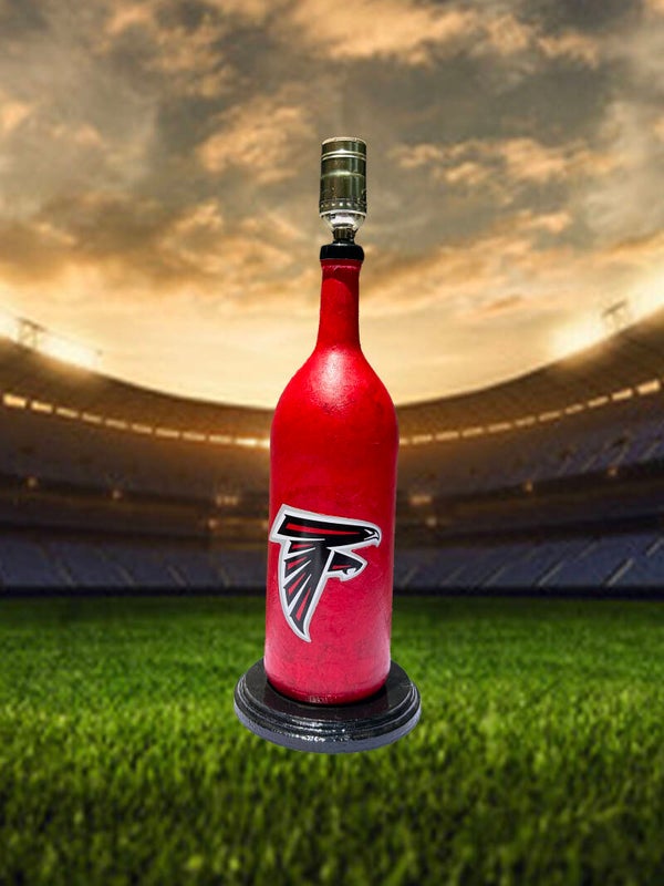 Atlanta Falcons Bottle Lamp
