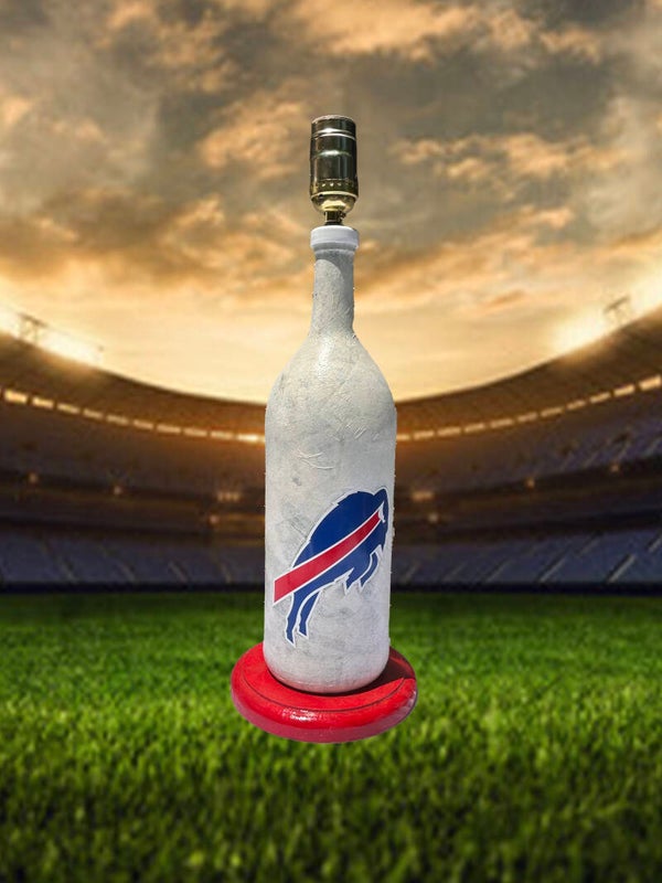 Buffalo Bills Bottle Lamp