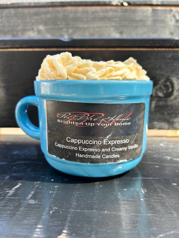 Cappuccino Expresso Coffee Candle