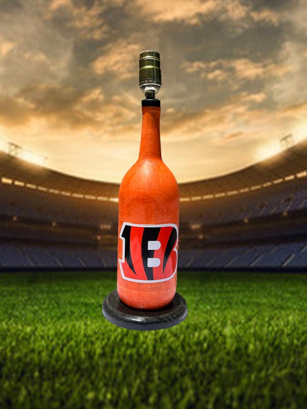 Cincinnati Bengals Bottle Lamp