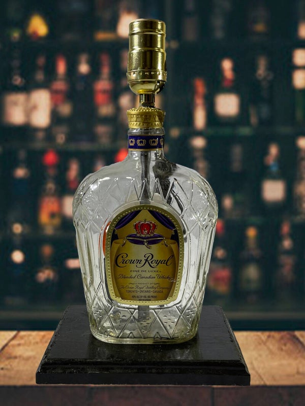Crown Royal Bottle Lamp