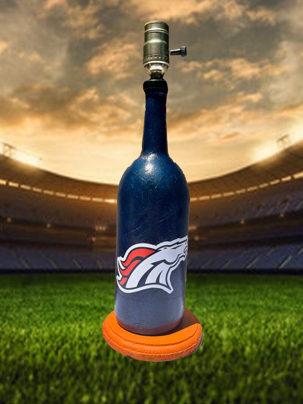 Denver Broncos Bottle Lamp