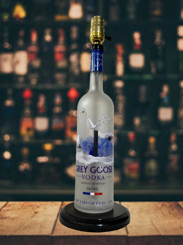 Grey Goose Bottle Lamp