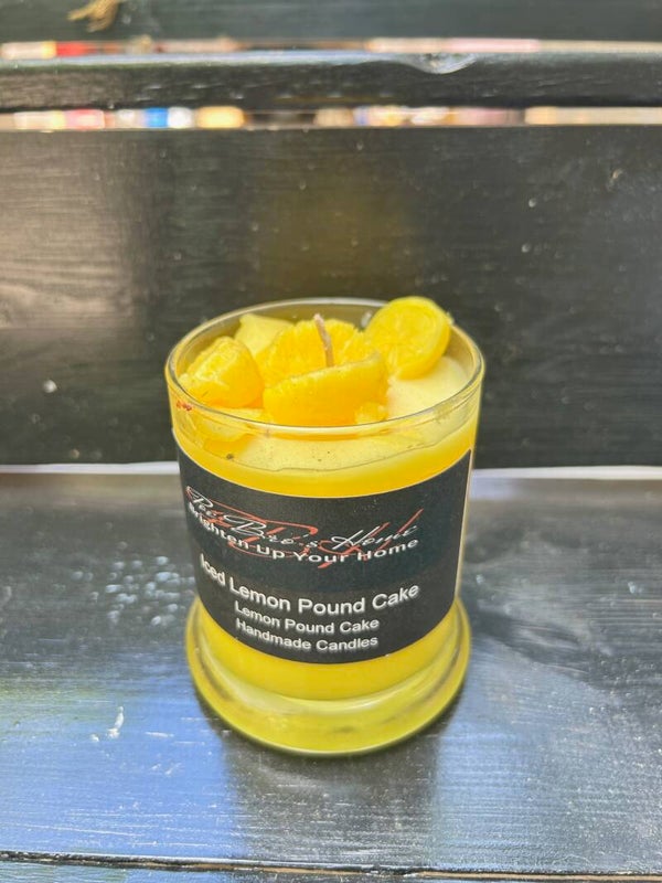 Iced Lemon Pound Cake Candle