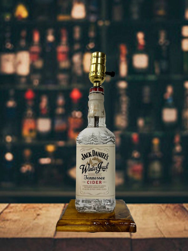 Jack Daniel's Winter Jack Bottle Lamp