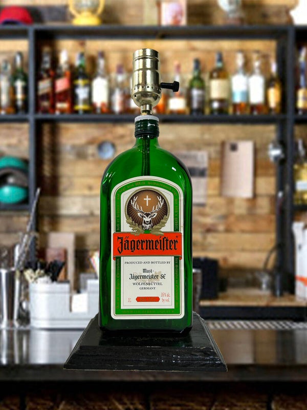 Jagermeister Bottle Lamp