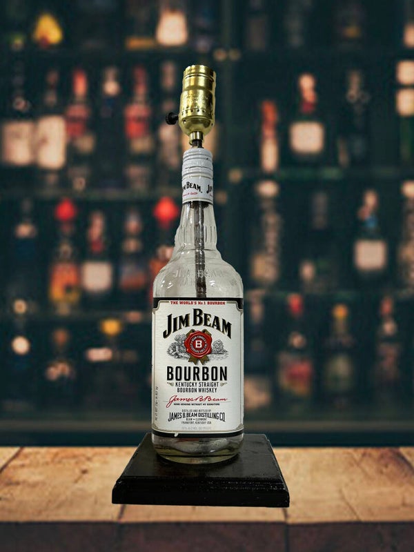 Jim Beam Bottle Lamp