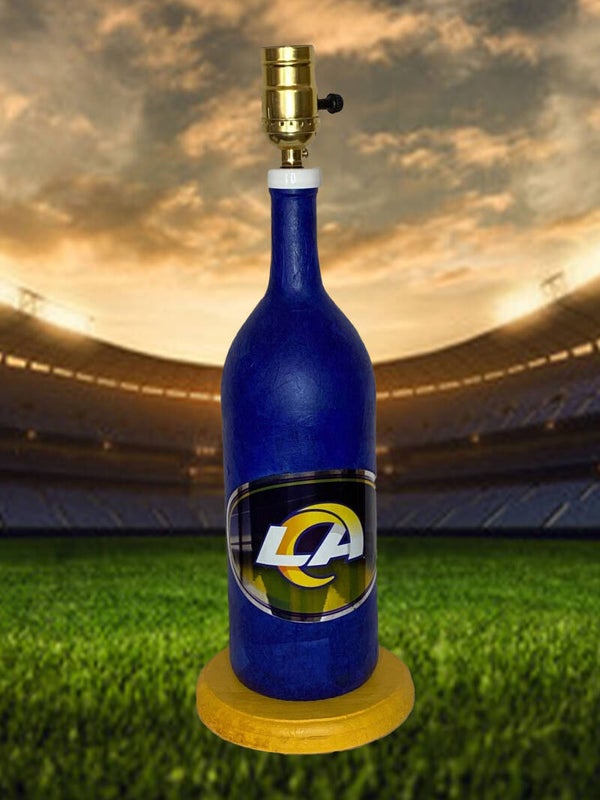 Los Angeles Rams Bottle Lamp