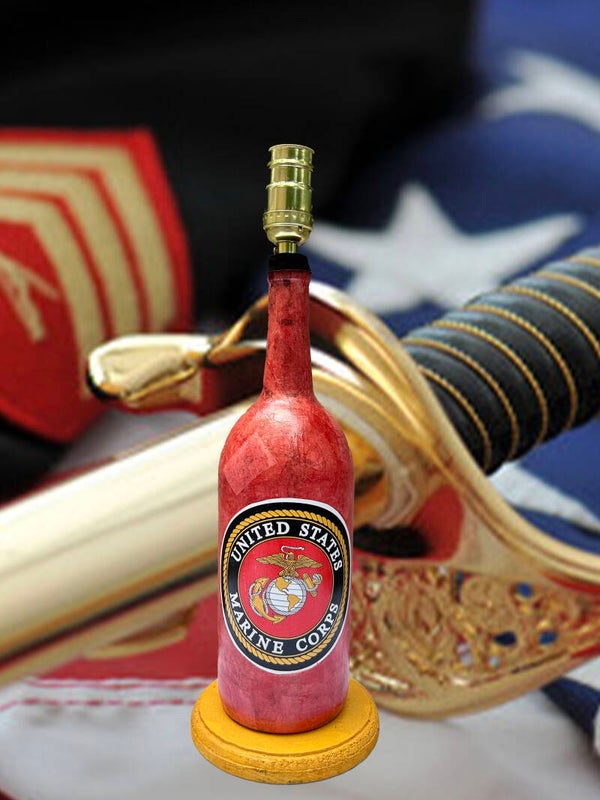 Marine Bottle Lamp