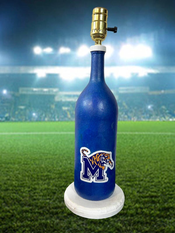 Memphis Tigers Bottle Lamp