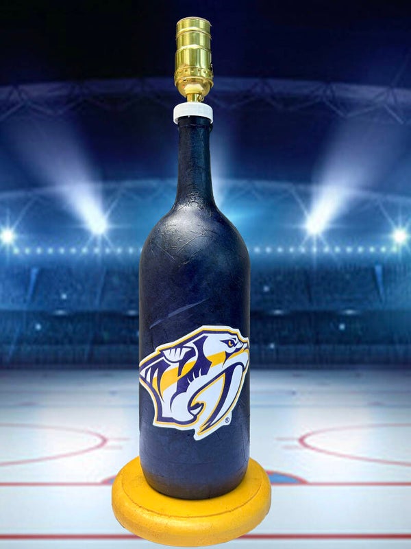 Nashville Predators Bottle Lamp