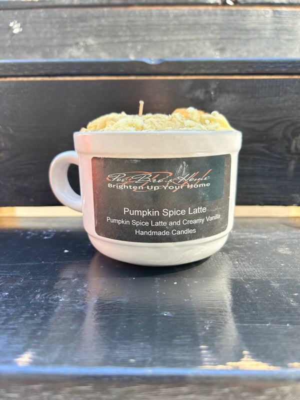 Pumpkin Spice Latte Coffee Candle