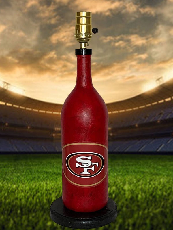 San Francisco 49ers Bottle Lamp