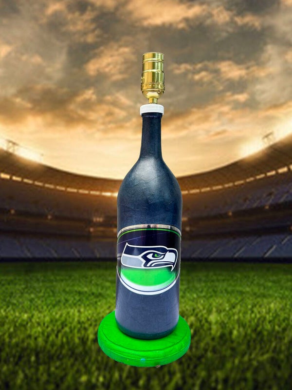 Seattle Seahawks Bottle Lamp