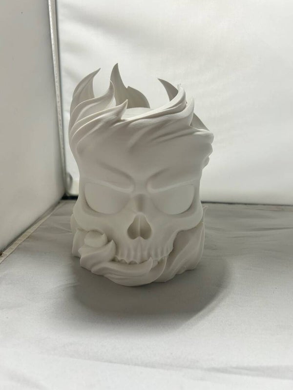 Skull 3D Printed Lamp