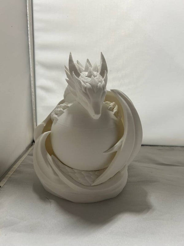 Sleeping Dragon 3D Printed Lamp