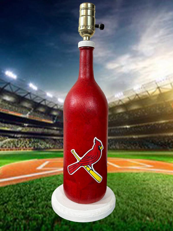 St. Louis Cardinals Bottle Lamp