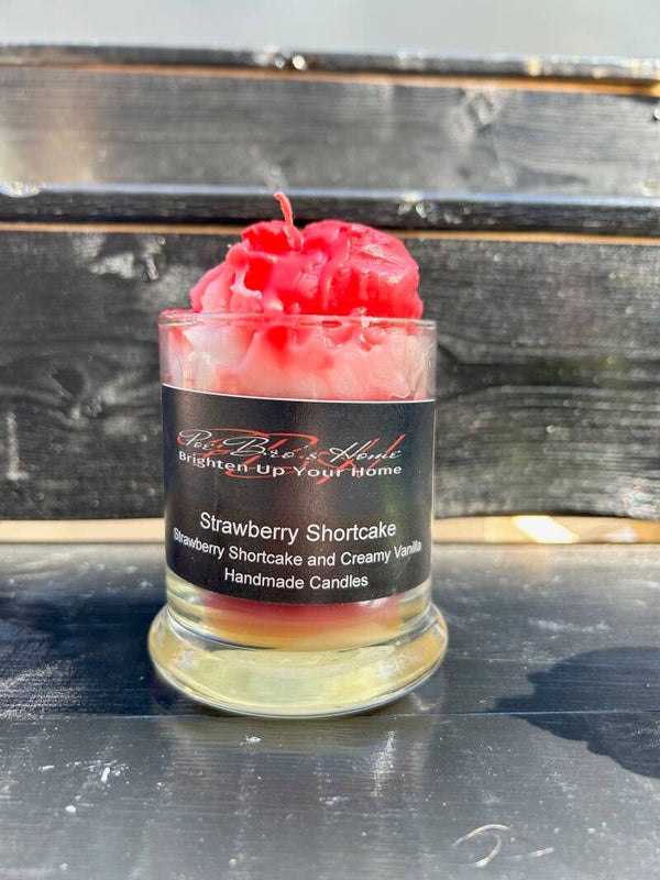 Strawberry Shortcake Candle