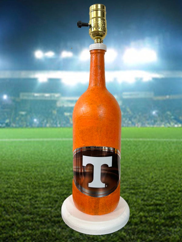 Tennessee Vols Bottle Lamp