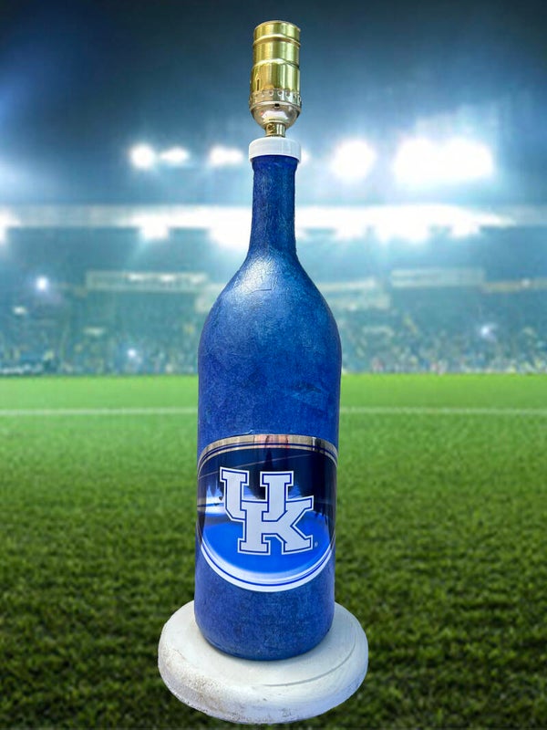 University of Kentucky Wildcats Bottle Lamp