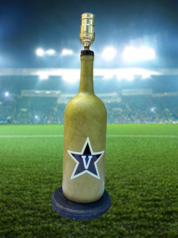 Vanderbilt Commodores Bottle Lamp