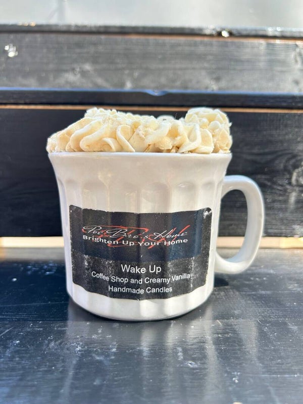 Wake Up Coffee Candle
