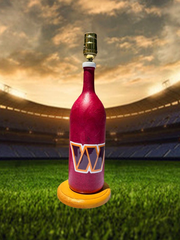 Washington Commanders Bottle Lamp
