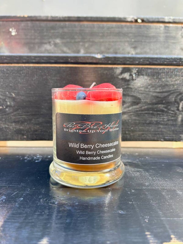 Wild Berry Cheesecake Candle