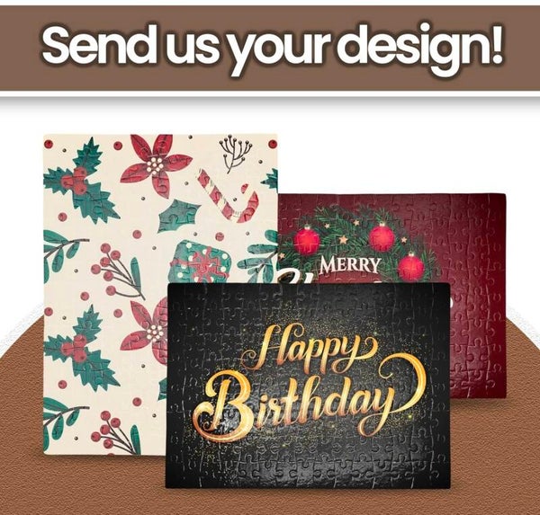 Personalisiertes Foto-Puzzle A4 – Sublimationspuzzle mit Wunschmotiv (120 Teile