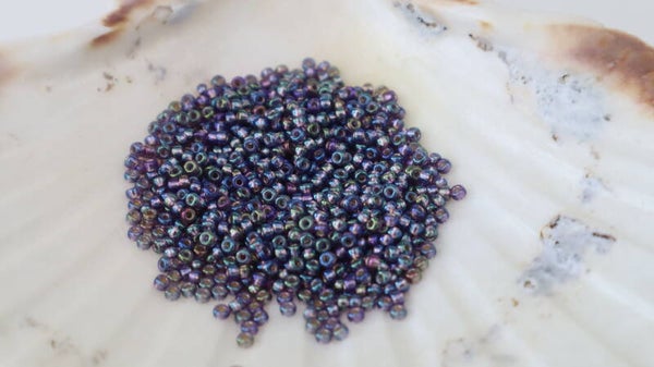 Seedbeads 11/0 Silverlined Amethyst AB 1024
