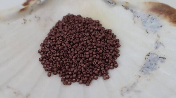 Delica 11/0  Galvanized Matte Berry 1167