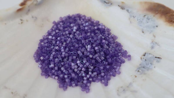 Delica 11/0 Dyed Lilac Silk Satin 1809