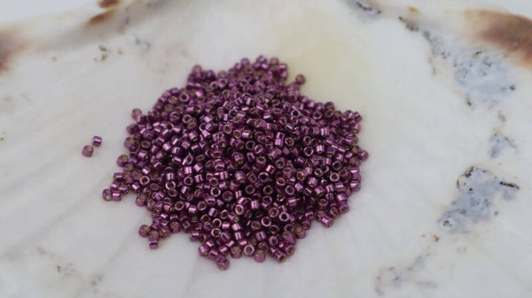 Delica 11/0 Galvanized Eggplant 1850