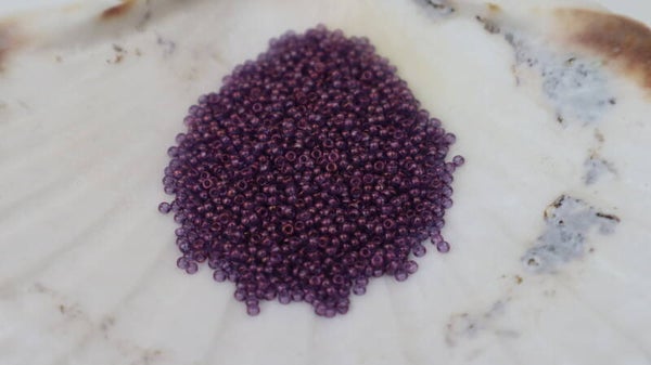 Seedbeads 15/0 Amethyst Gold Luster 312