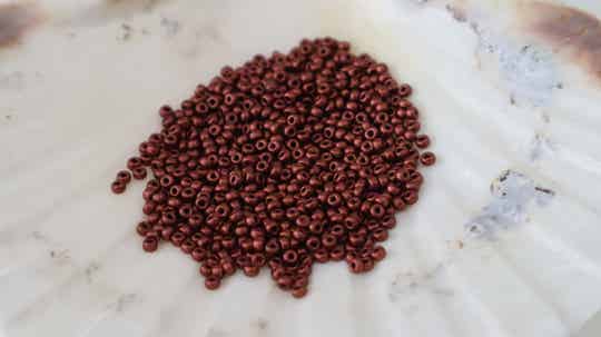 Seedbeads 11/0 Black Bronze 4590