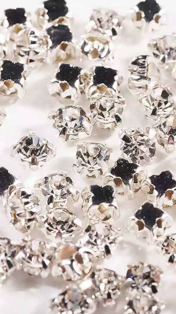 Chaton Montees 3mm Crystal