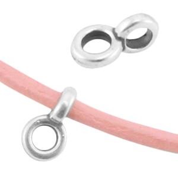 Hanger met oog 2,2 mm Zilver