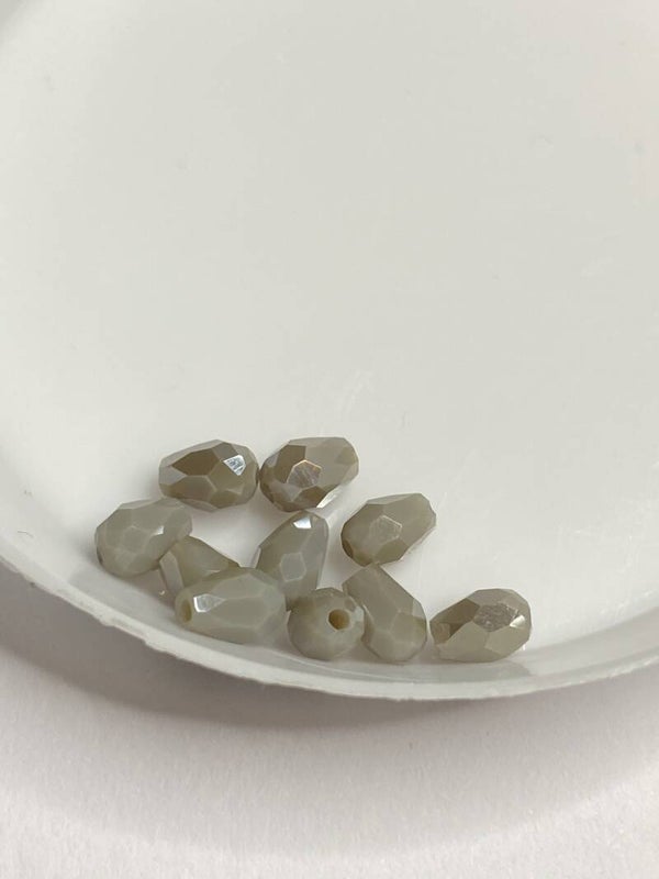 Top Drilled Drop 5x3,5mm Mocca