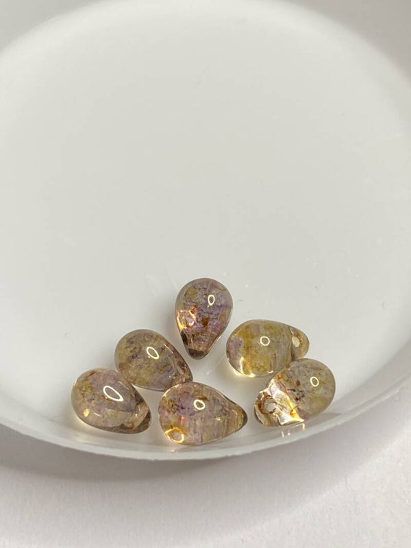 Side Drilled Drop 5x7 Bronze Luster