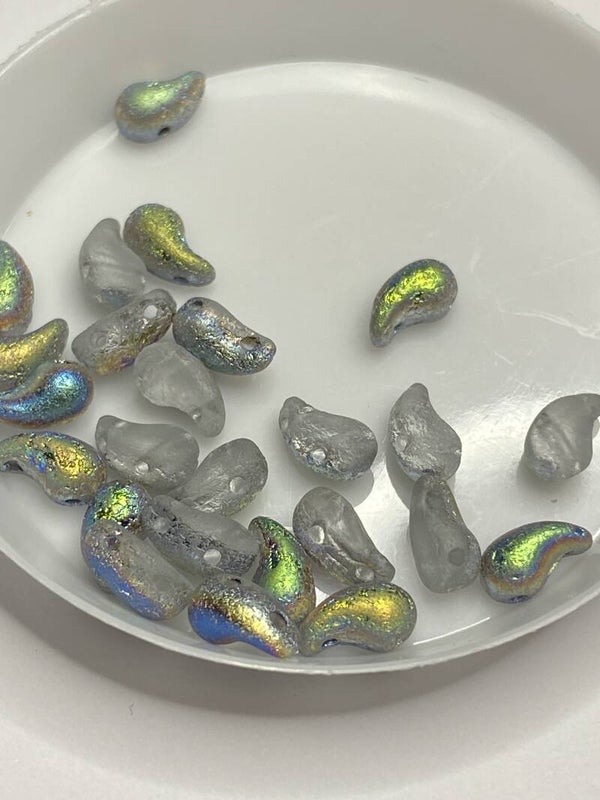 Zoliduo Right 5x8mm Crystal Etched Vitrail