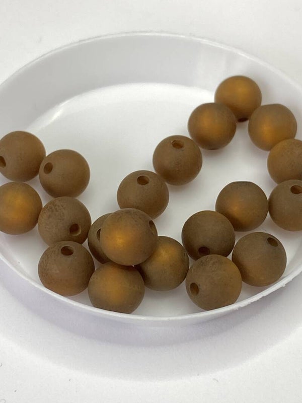 Round Beads Glass 8mm