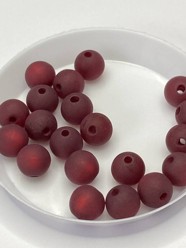 Round Beads Glass 8mm