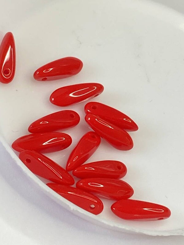 1 hole Mini Dagger 3x11 Opaque Red