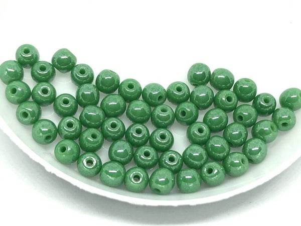 Round Beads Glass 4mm