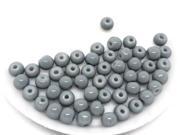 Round Beads Glass 4mm