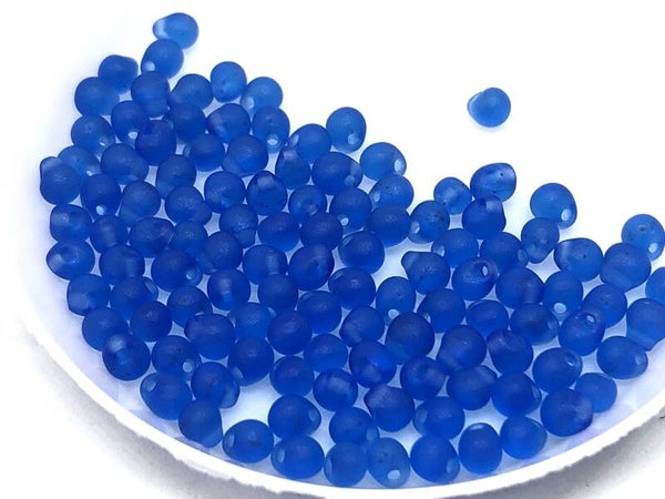 Miyuki Drop 3,4mm Transparent Sapphire Frost DP-0150F