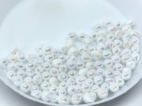 Miyuki Drop 3,4mm White DP-0453