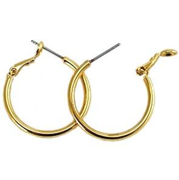 Earrings "Gold Tone" 50mm
