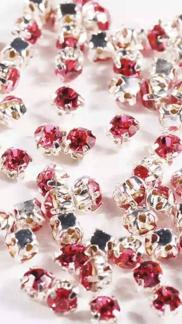 Chaton Montees 3mm Pink